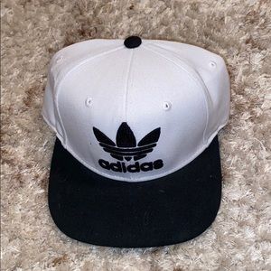 Men’s Flat White Adidas Hat
